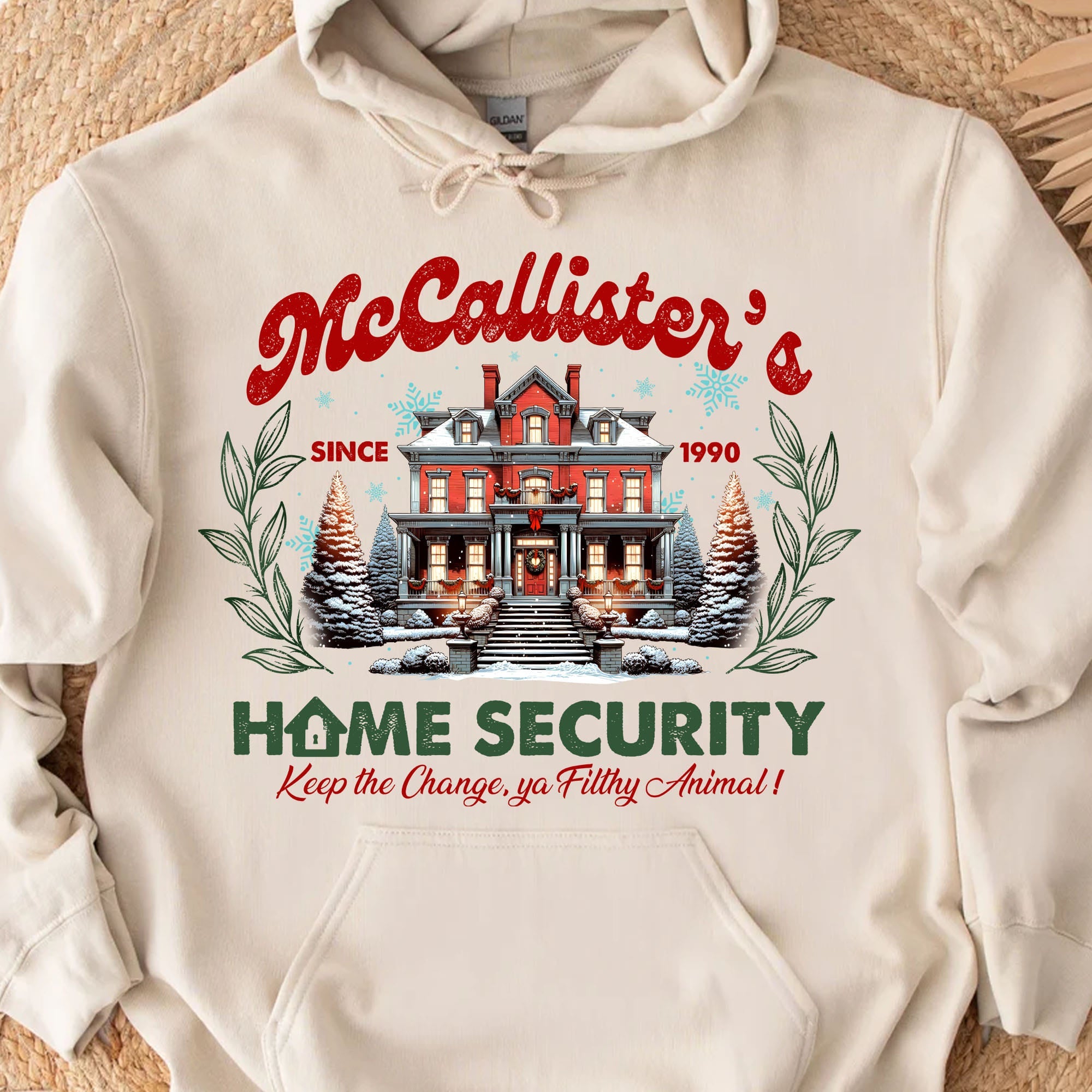 McCallister's Christmas Movie Shirt, Christmas 90's Movie Sweater, Funny Christmas Sweatshirt T1635