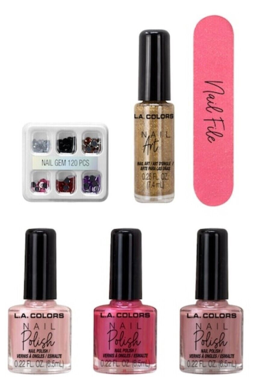 L.A. GIRL Get Fancy Manicure Nail Polish Kit (6Pcs)