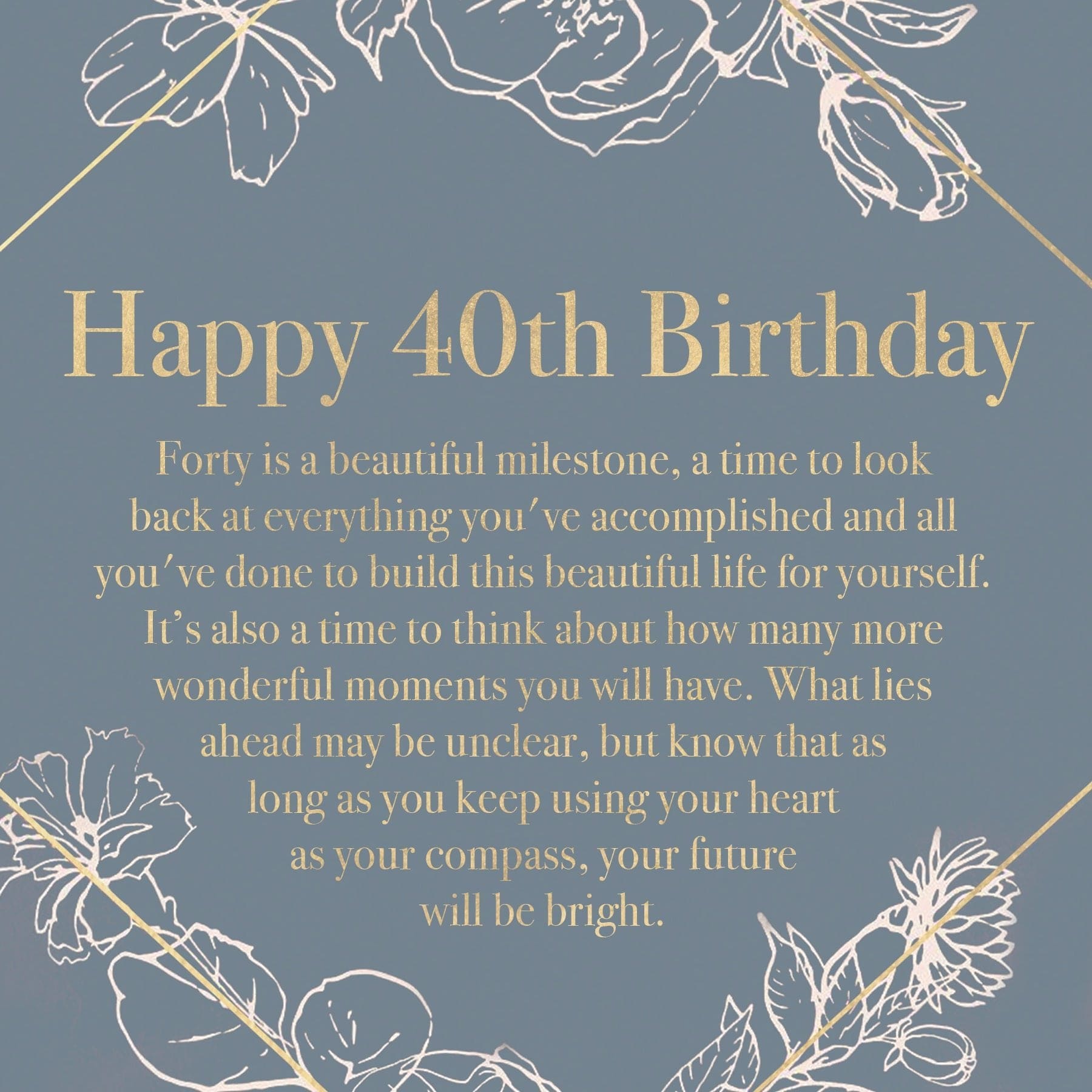 40th Birthday Spa Gift Box
