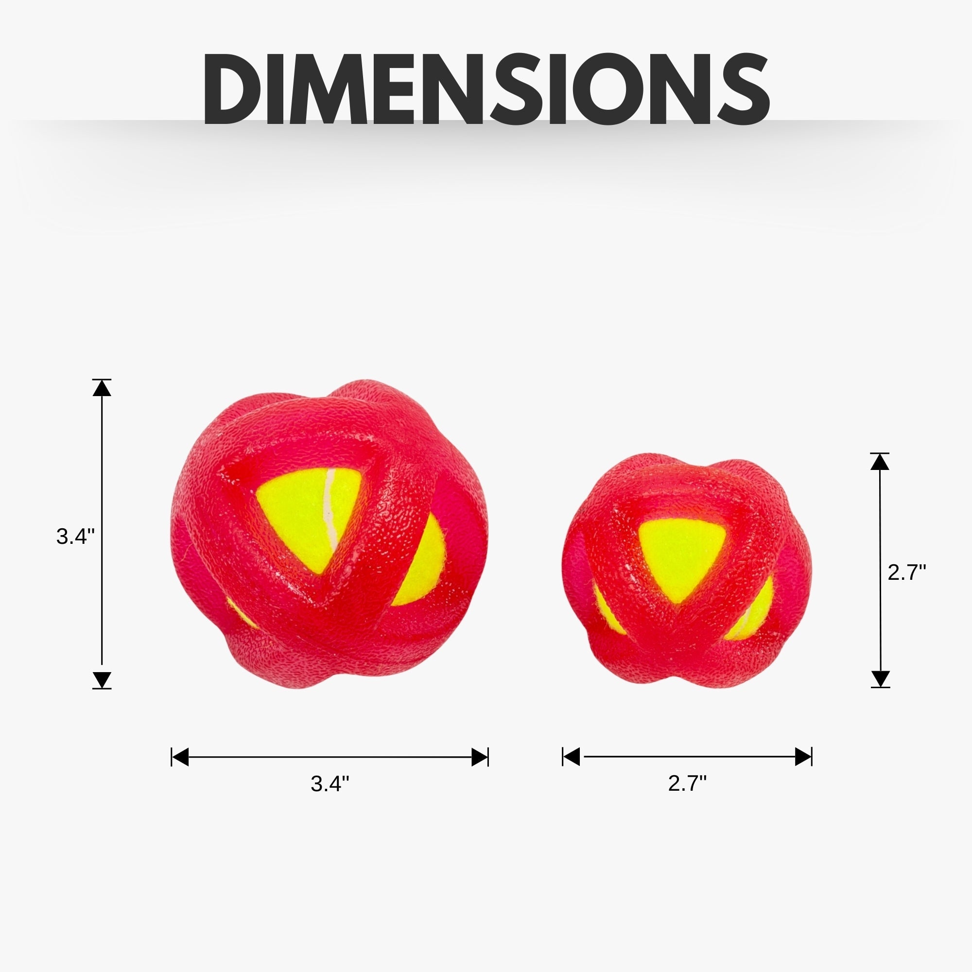 Country Living TPR-Coated Agility Tennis Ball Dog Toy – Durable & Pet-Safe