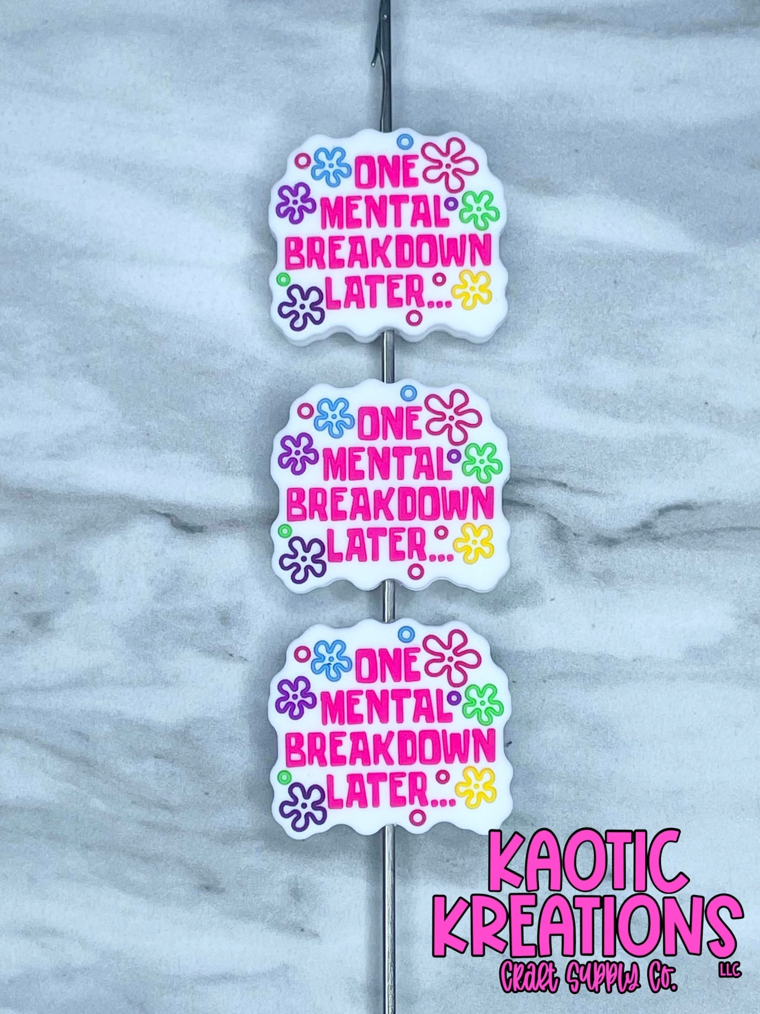 ONE MENTAL BREAKDOWN LATER SILICONE FOCAL D14 (1ct)