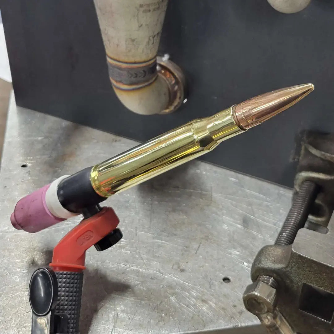 50 Cal BMG Long Bullet Tig Welding Back Cap