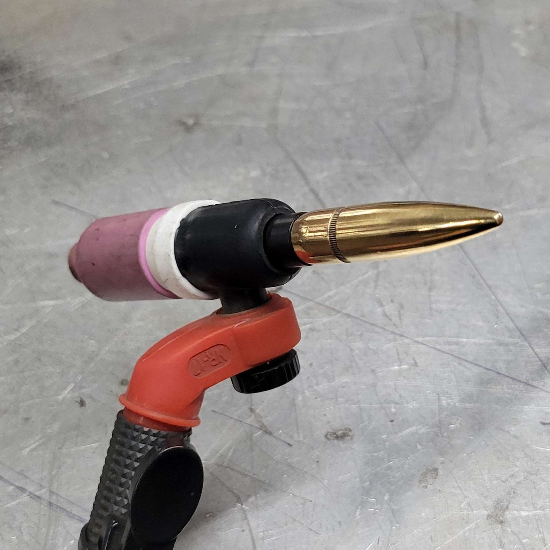 50 Cal BMG Bullet Tig Welding Medium Back Cap