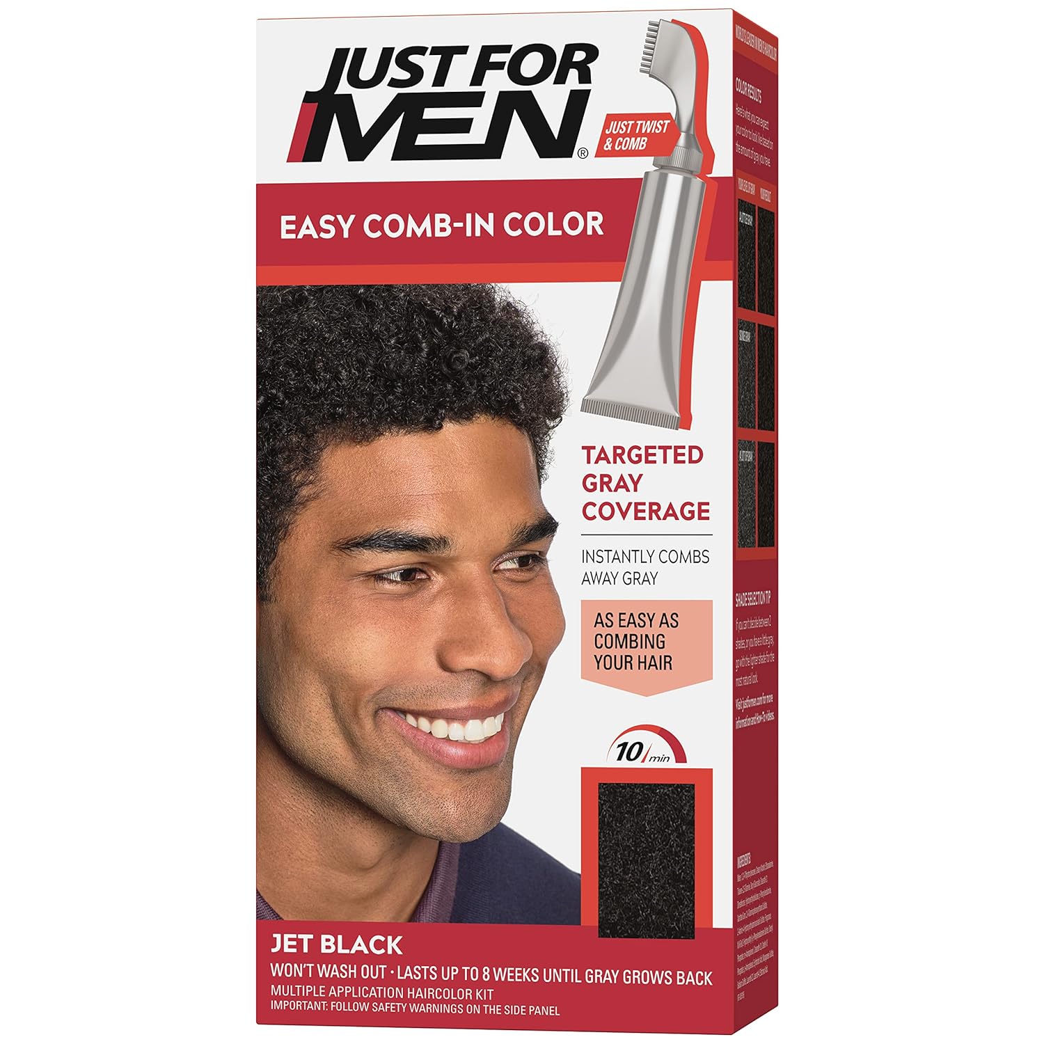 JUST FOR MEN Easy Comb-In Color