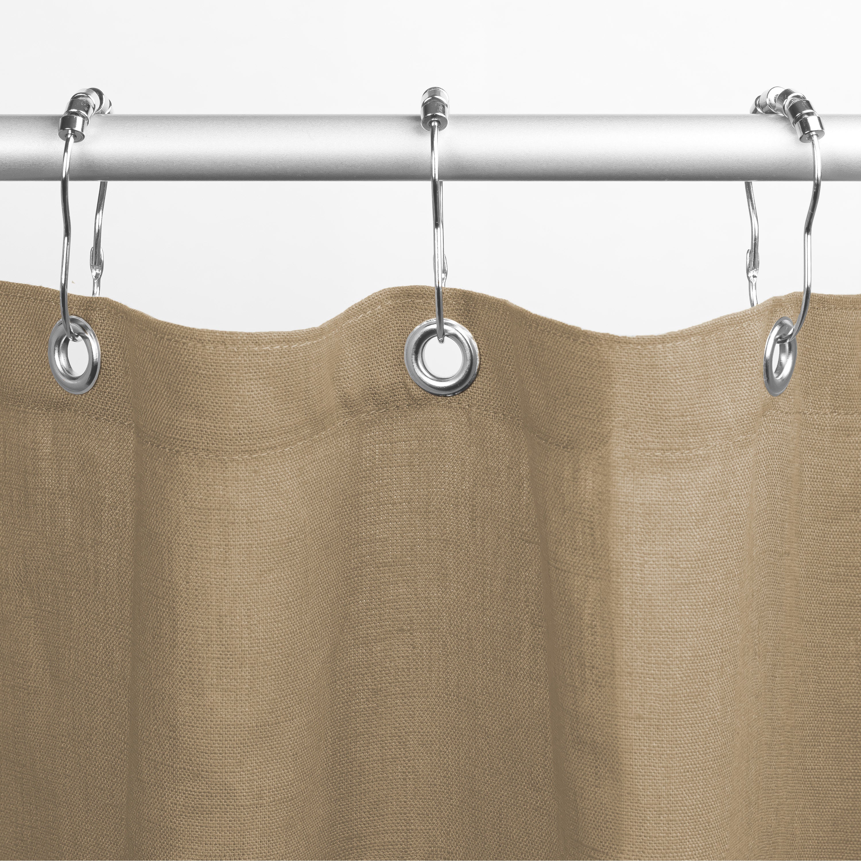 Linen Shower Curtain – Bath, Tub + Stall Sizes