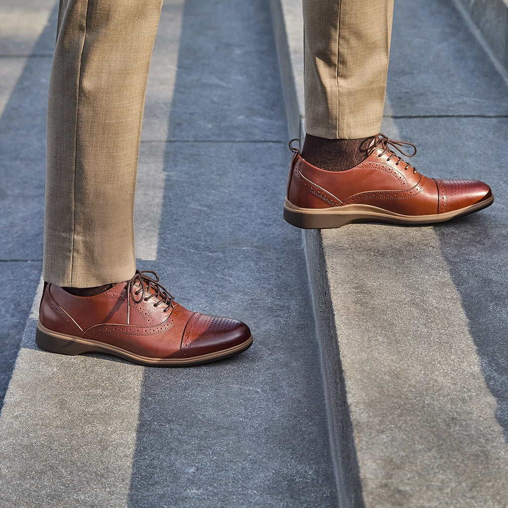 The Cap-Toe (Chestnut)