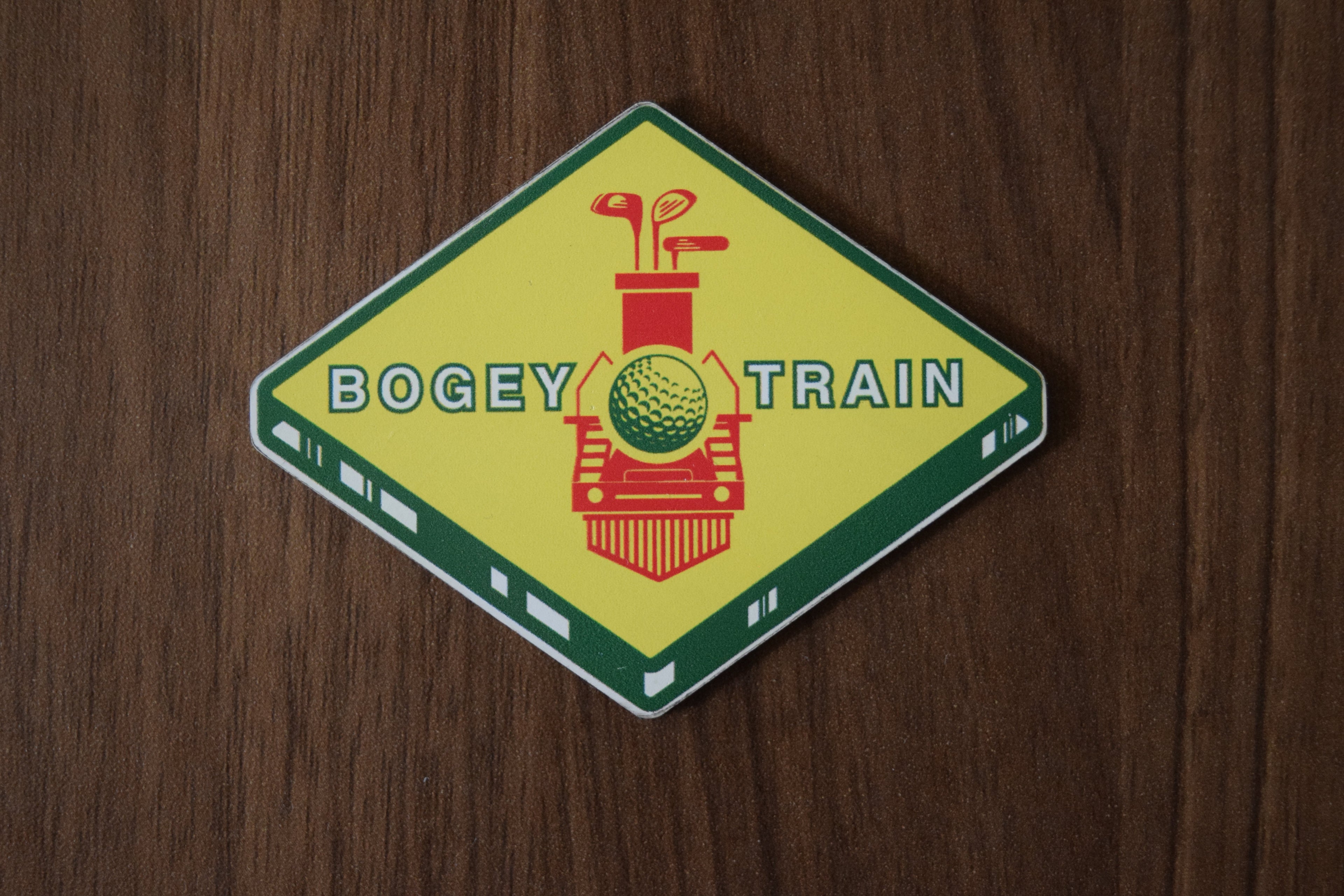 "Bogey Train" UV Printed Patches