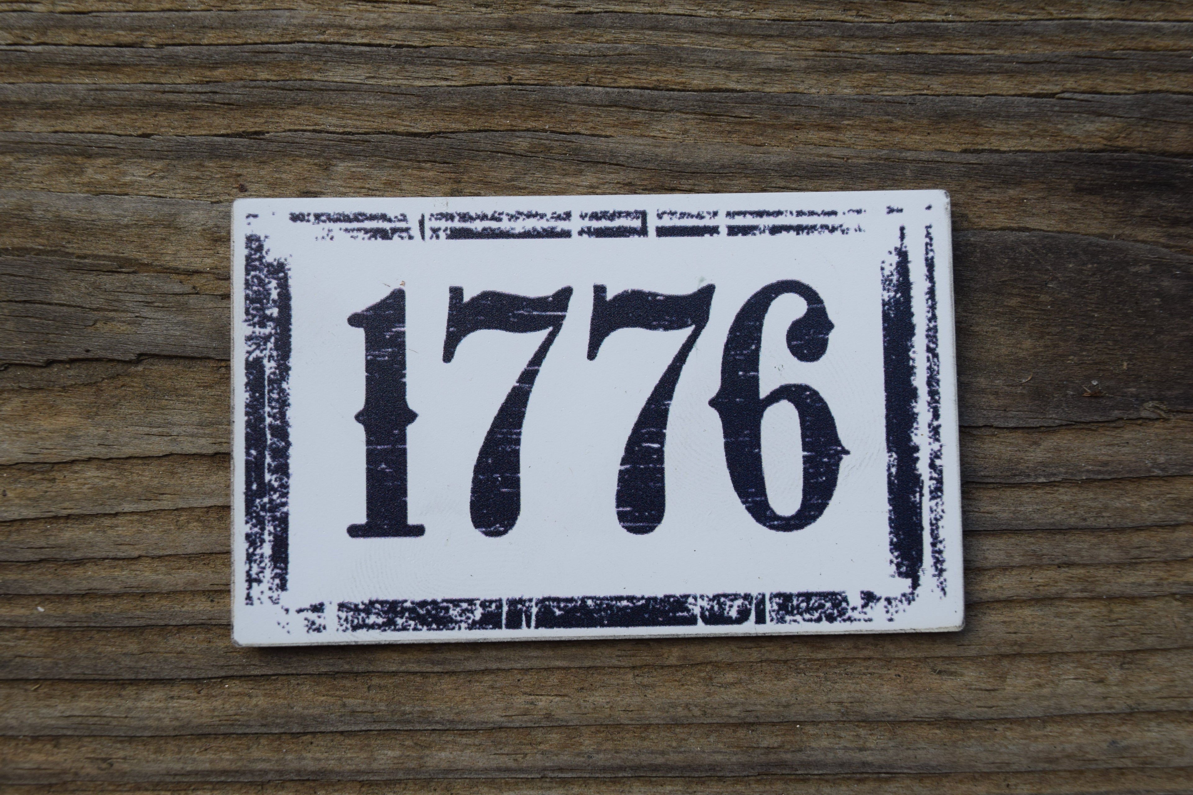 "1776 Stamped" UV Printed Patches