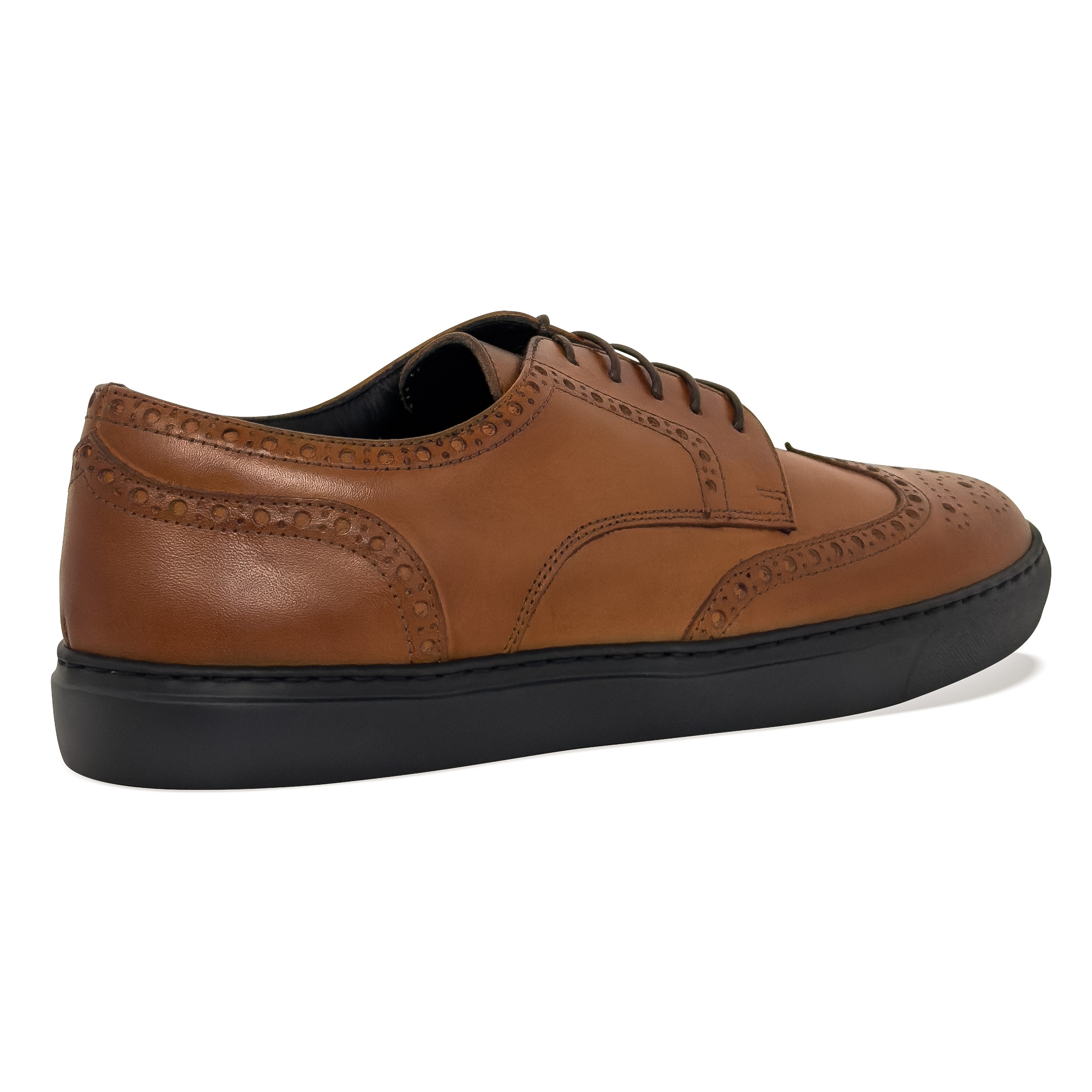 Men's Don Giovanni Wingtips - Cognac