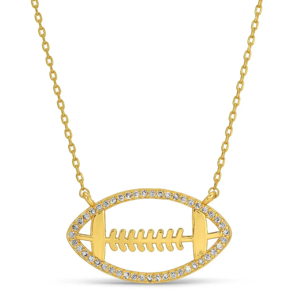 Gold Football Jewelry - RaeJais