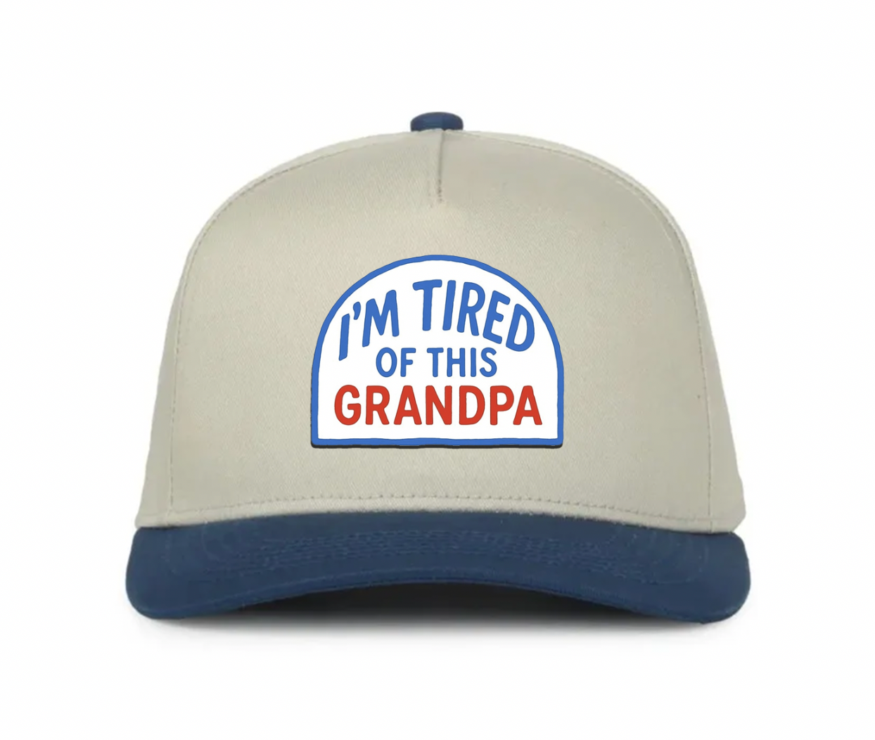 "I'm Tired of This Grandpa" UV Printed Patches