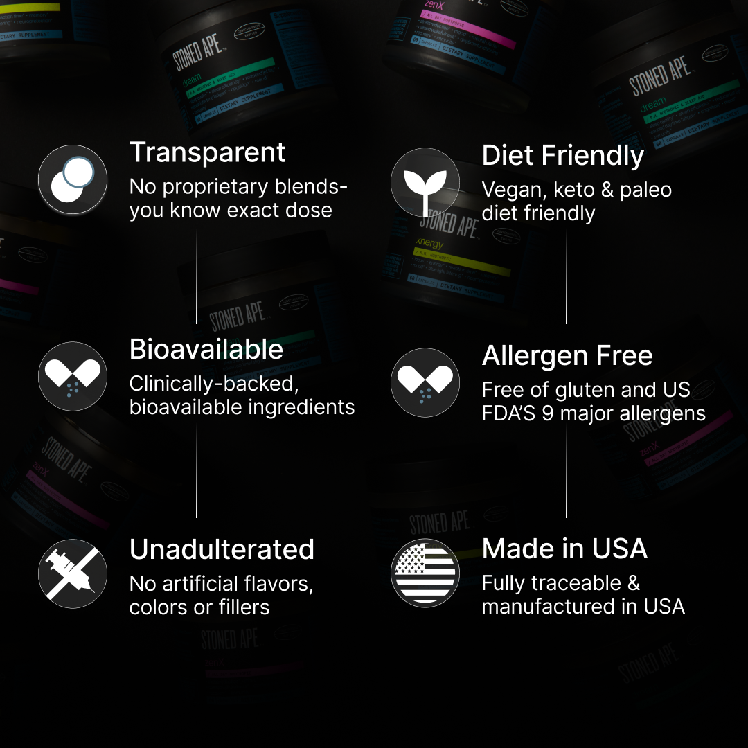 Xnergy: A.M. Nootropic for Calm Energy, Focus & Motivation - RaeJais