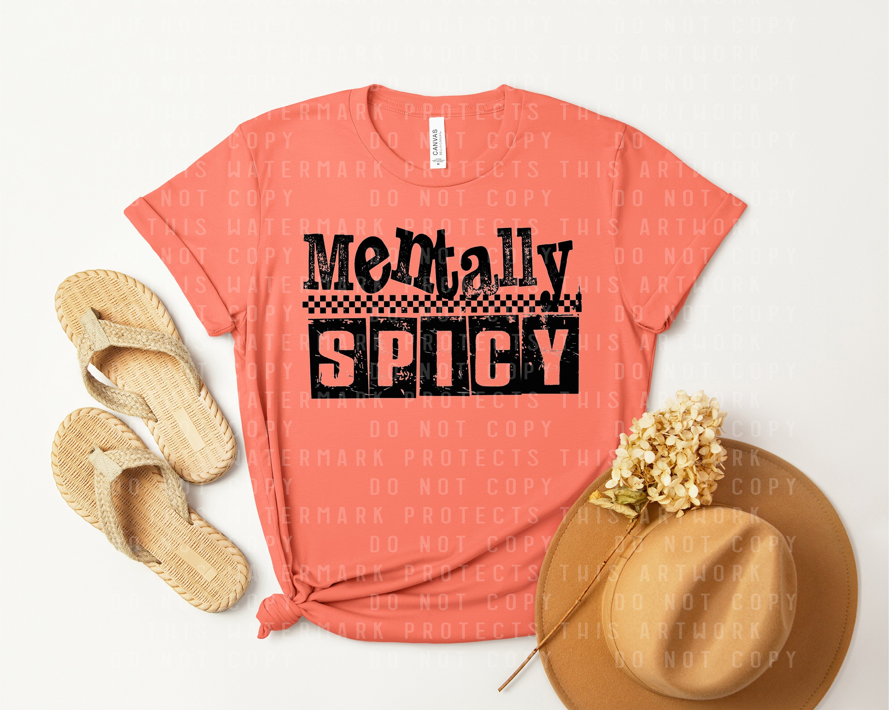 Mentally Spicy Graphic Tee