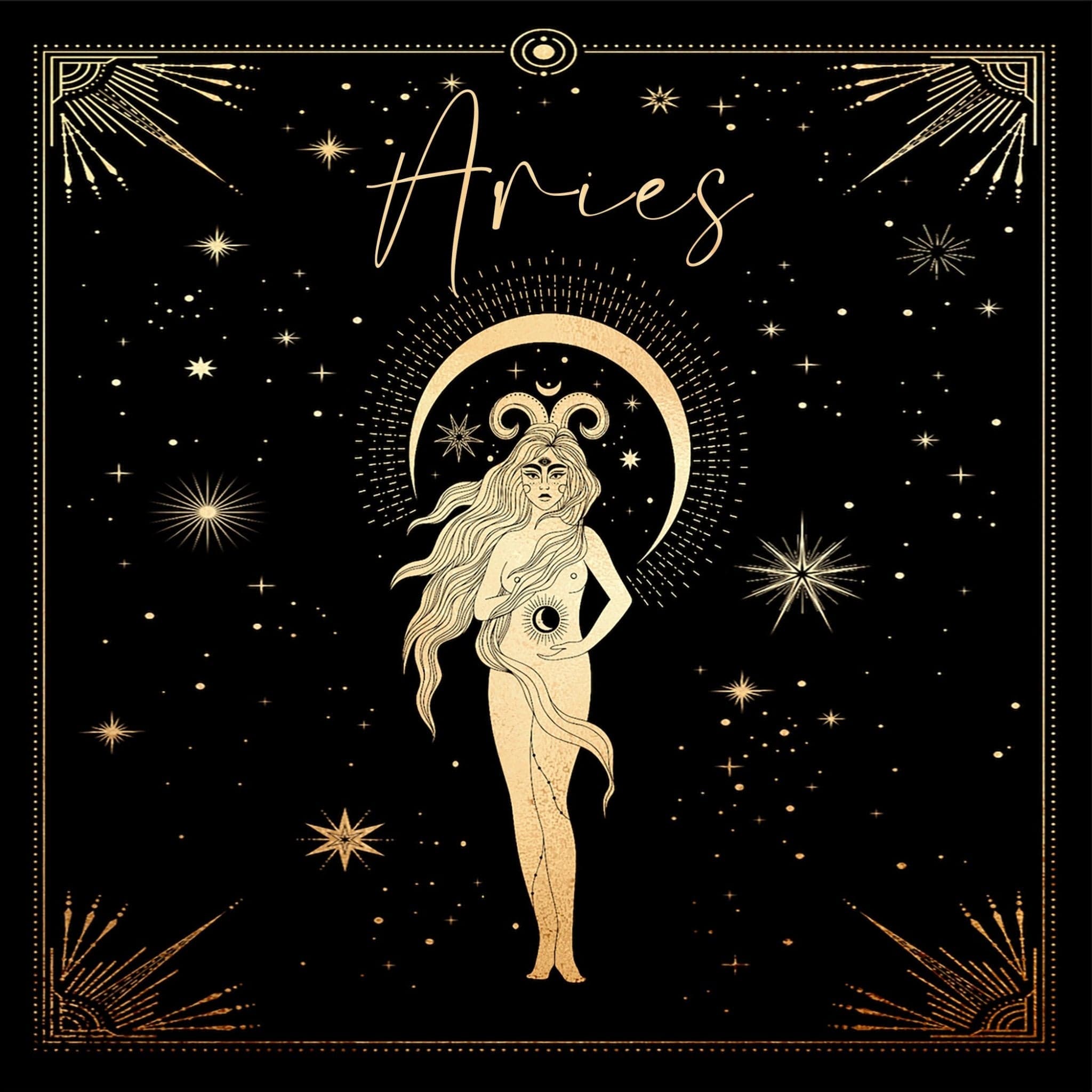 Aries Deity Zodiac Gift Box Set