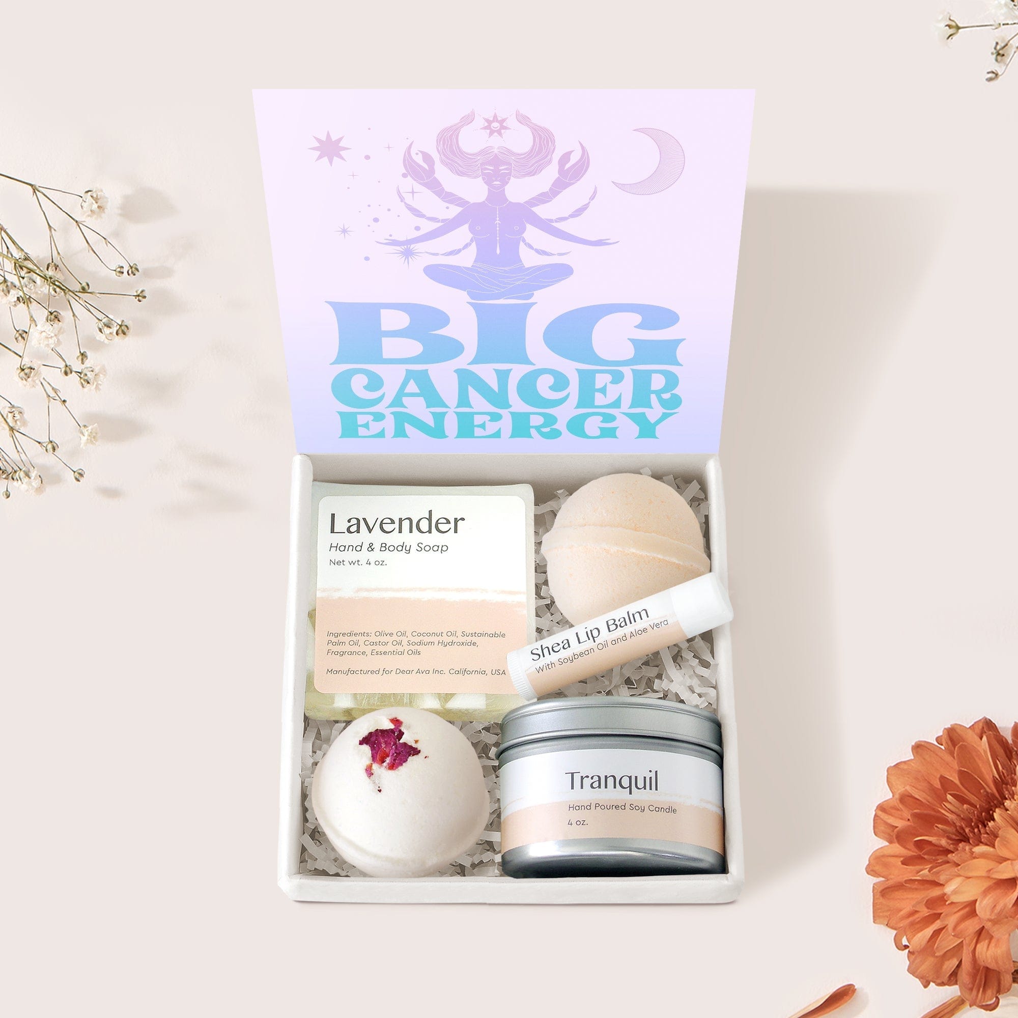 Big Cancer Energy Zodiac Gift Box Set