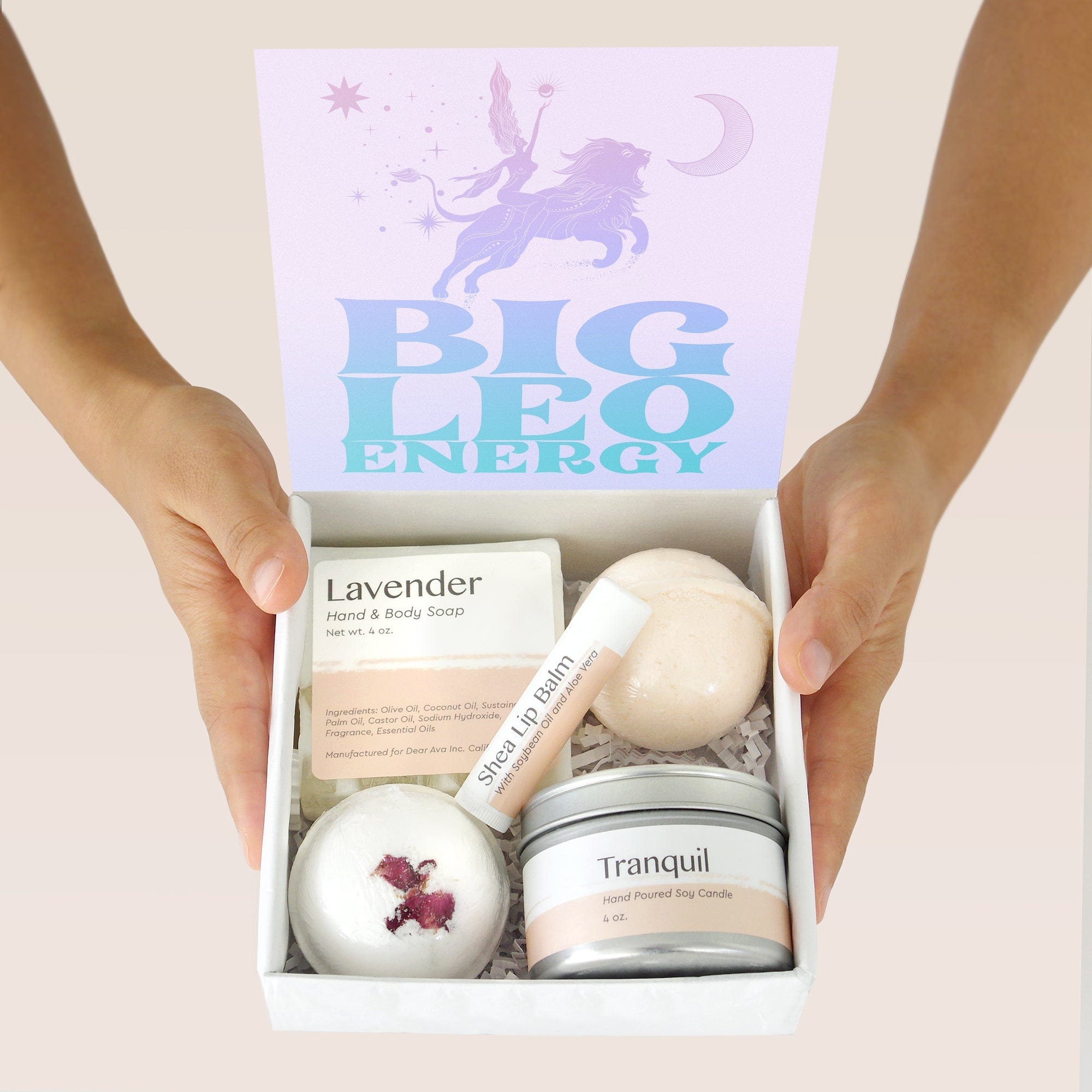 Big Leo Energy Zodiac Gift Box Set