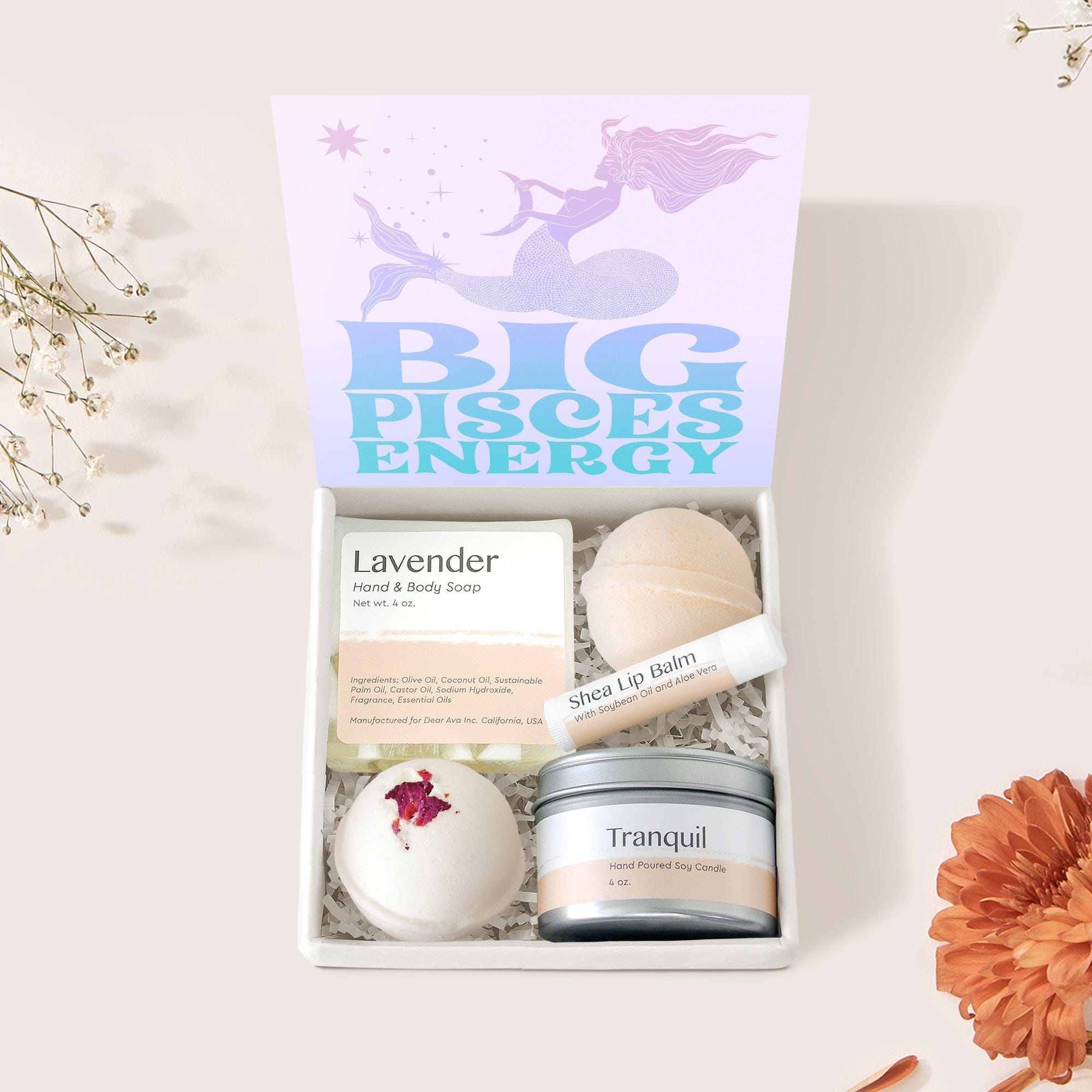 Big Pisces Energy Zodiac Gift Box Set