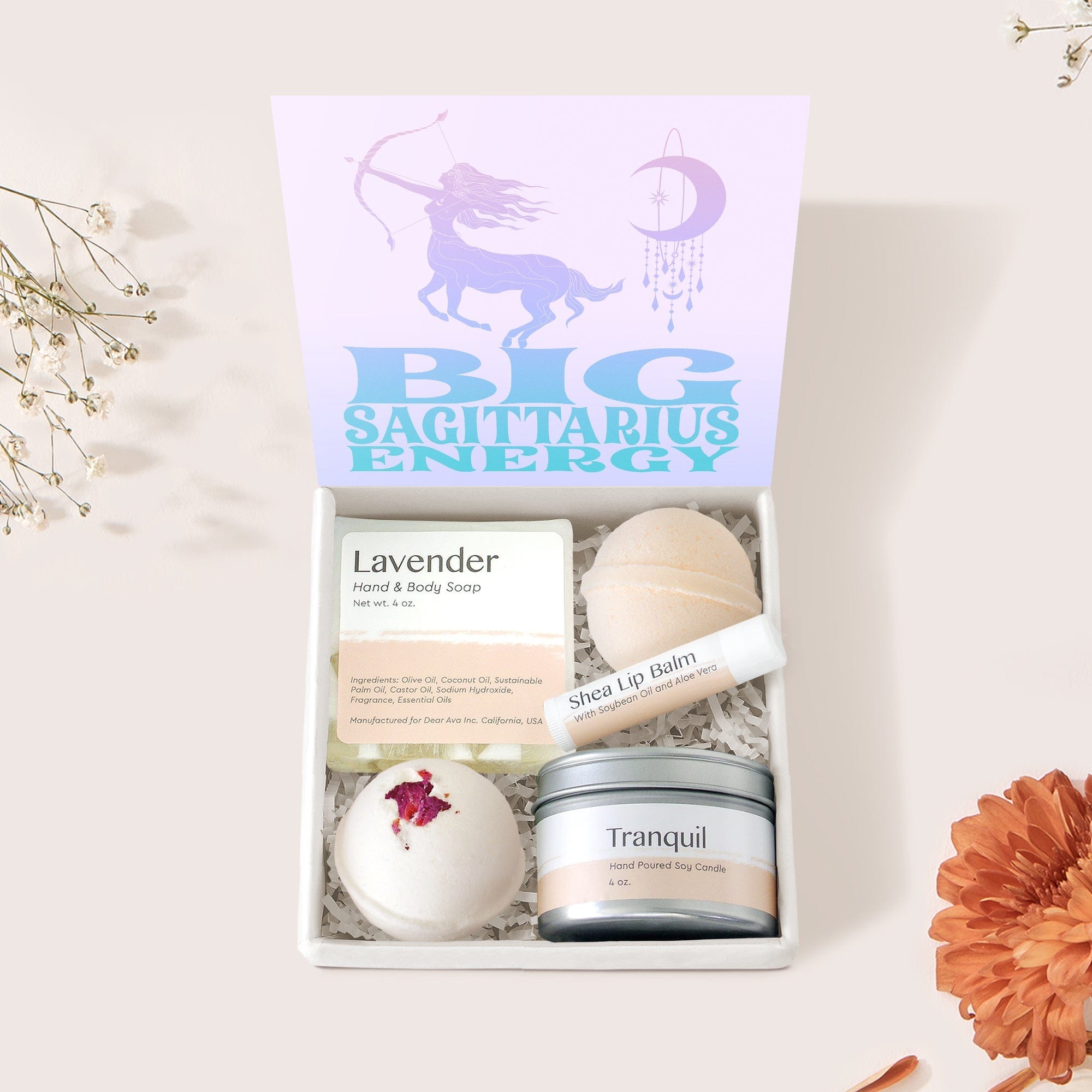 Big Sagittarius Energy Zodiac Gift Box Set