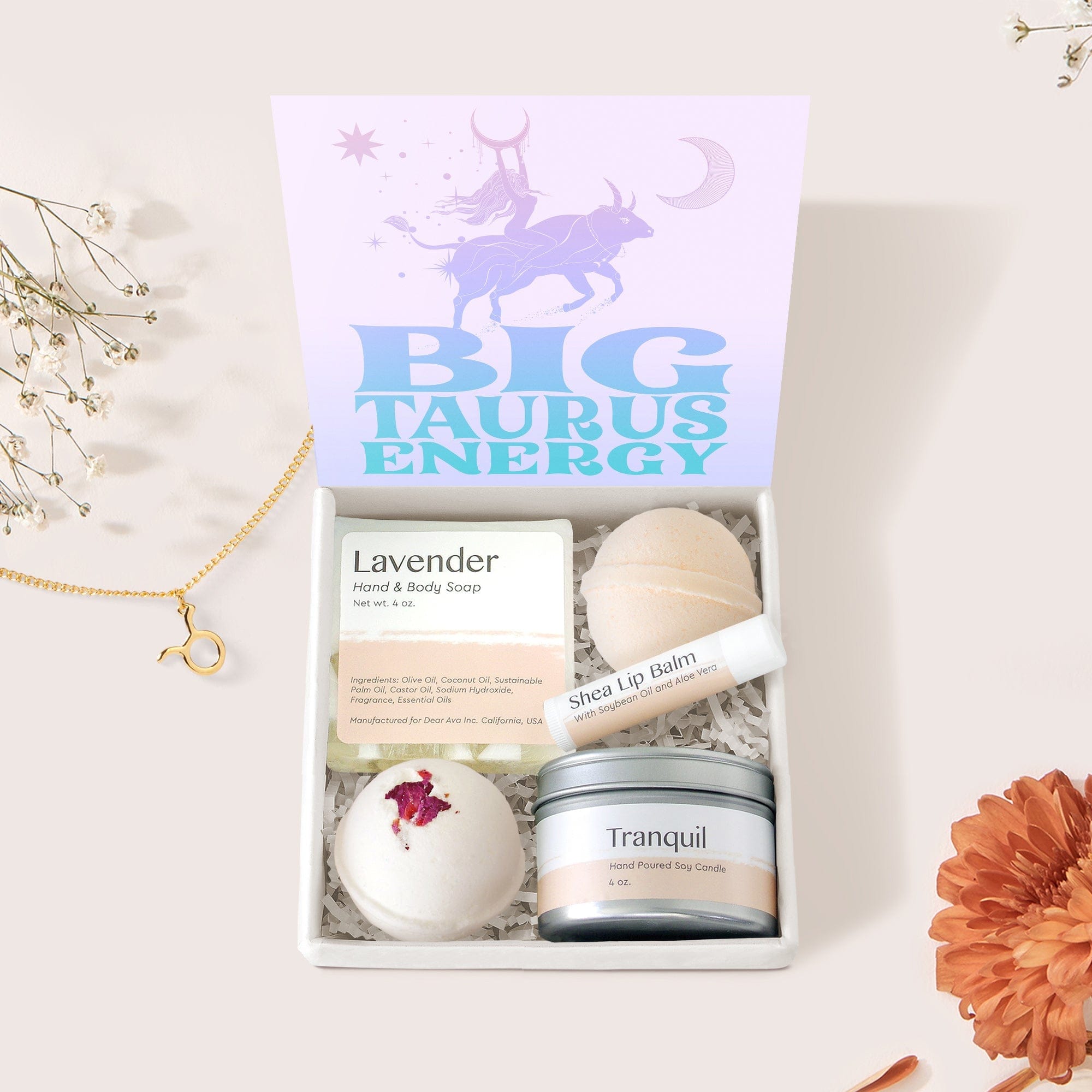 Big Taurus Energy Zodiac Gift Box Set