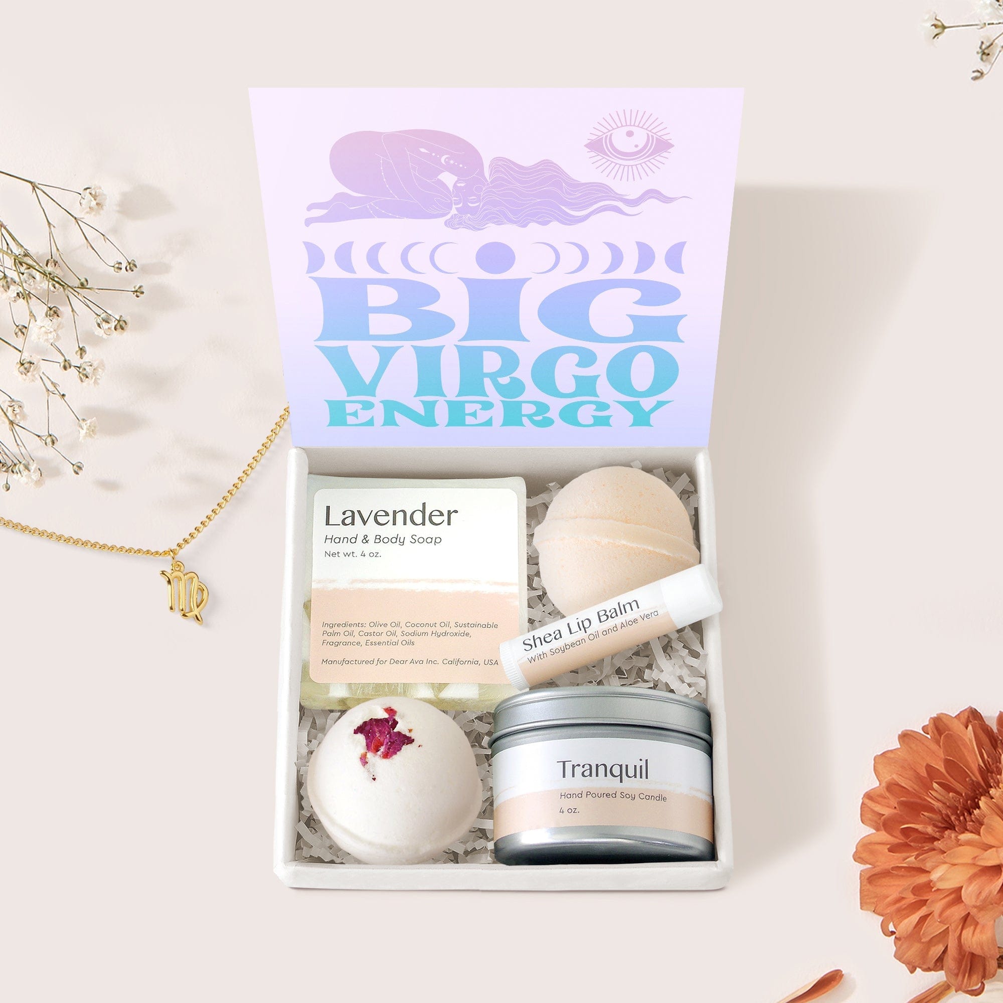Big Virgo Energy Zodiac Gift Box Set