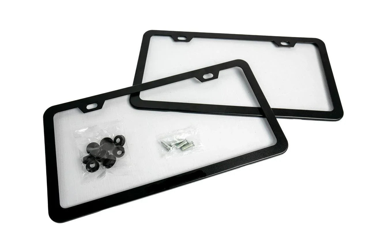 "Land Cruiser" Slim License Plate Frame - Black, Pair