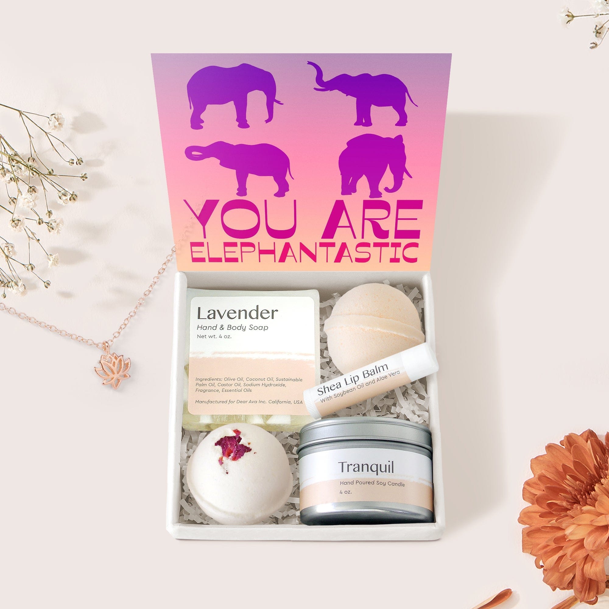 Elephant Lover Gift Box Set