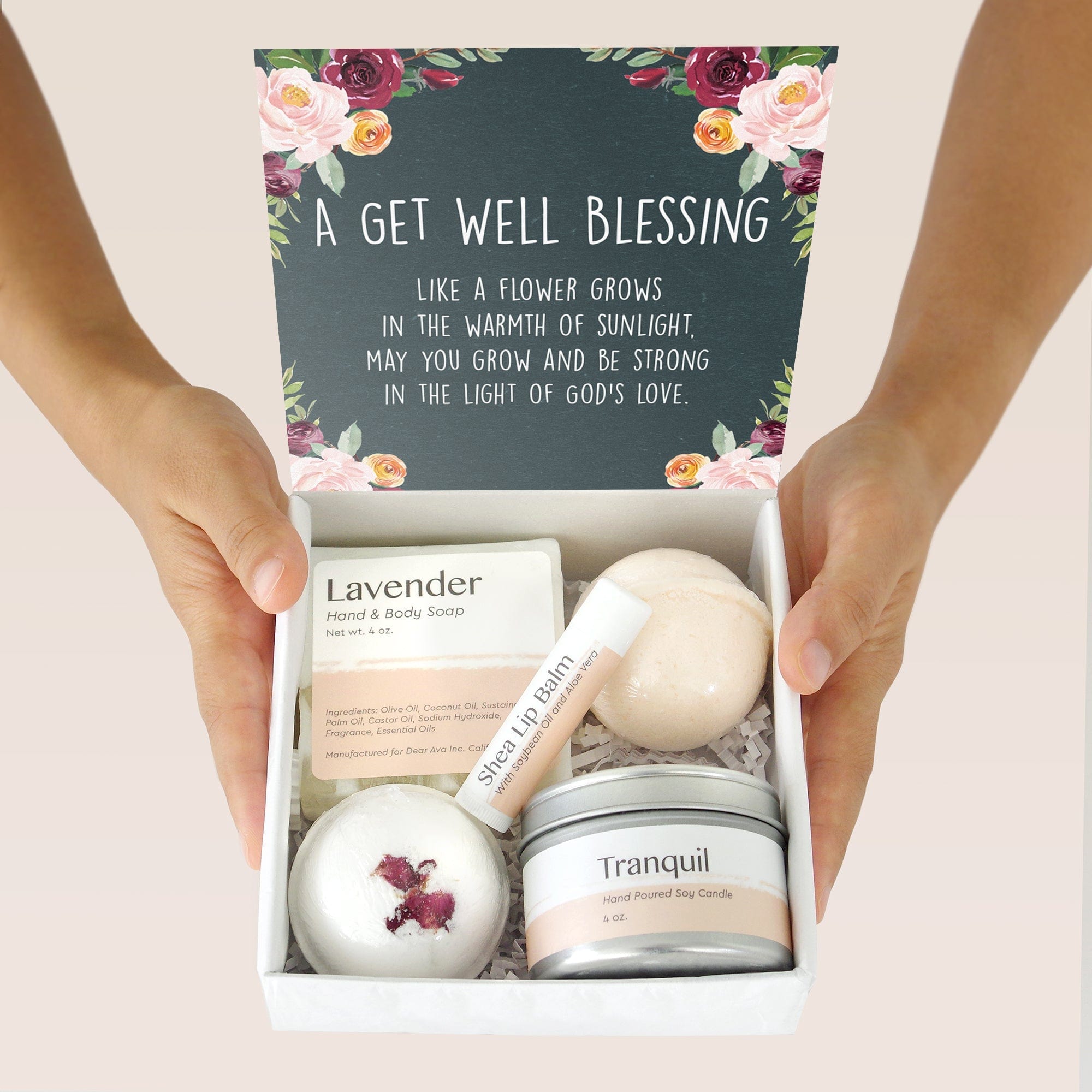 Get Well Soon Spa Gift Box