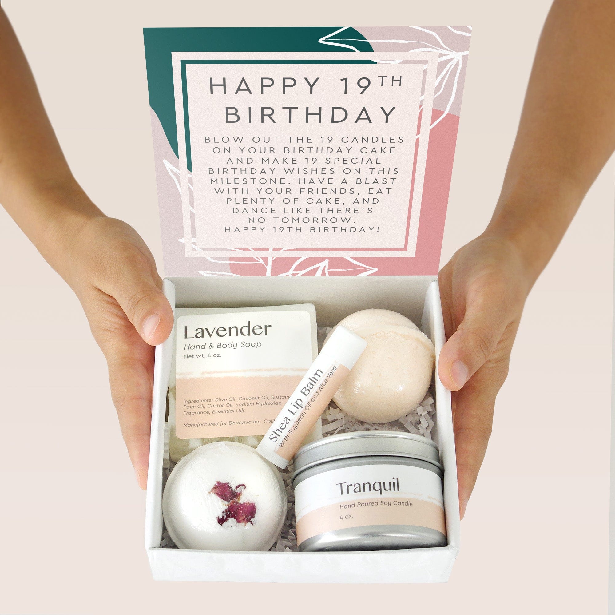 Gifts for 19 Year Old Girls Spa Gift Box Set