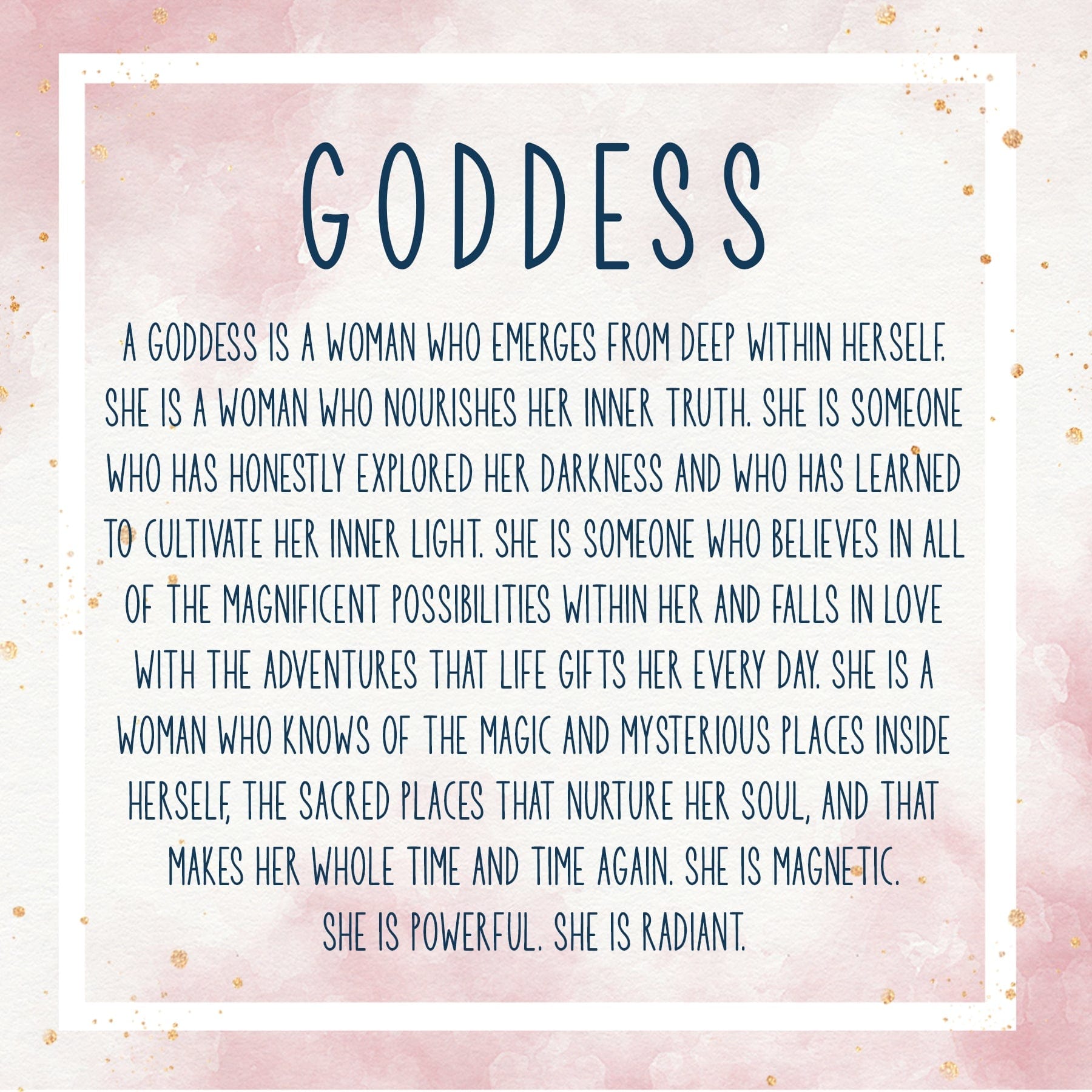 Goddess Gift Box Set