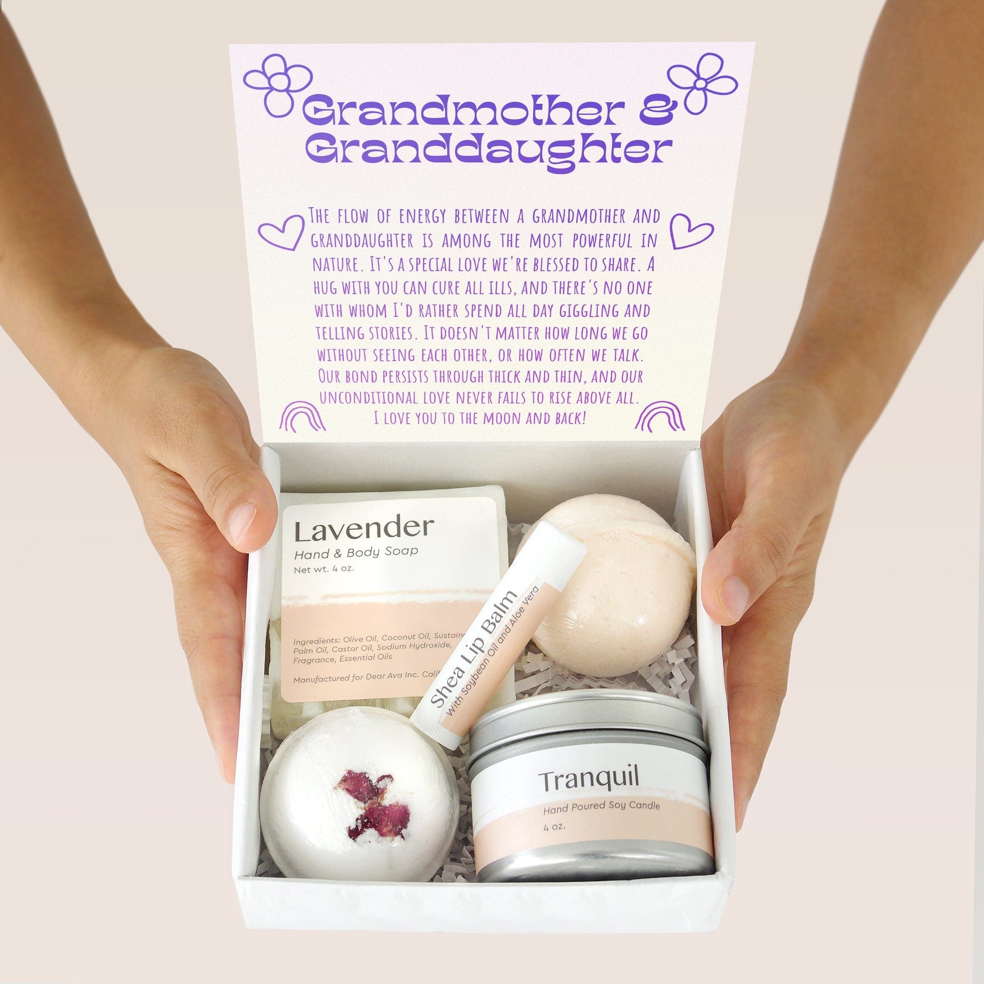 Grandmother & Granddaughter Gift Box Set