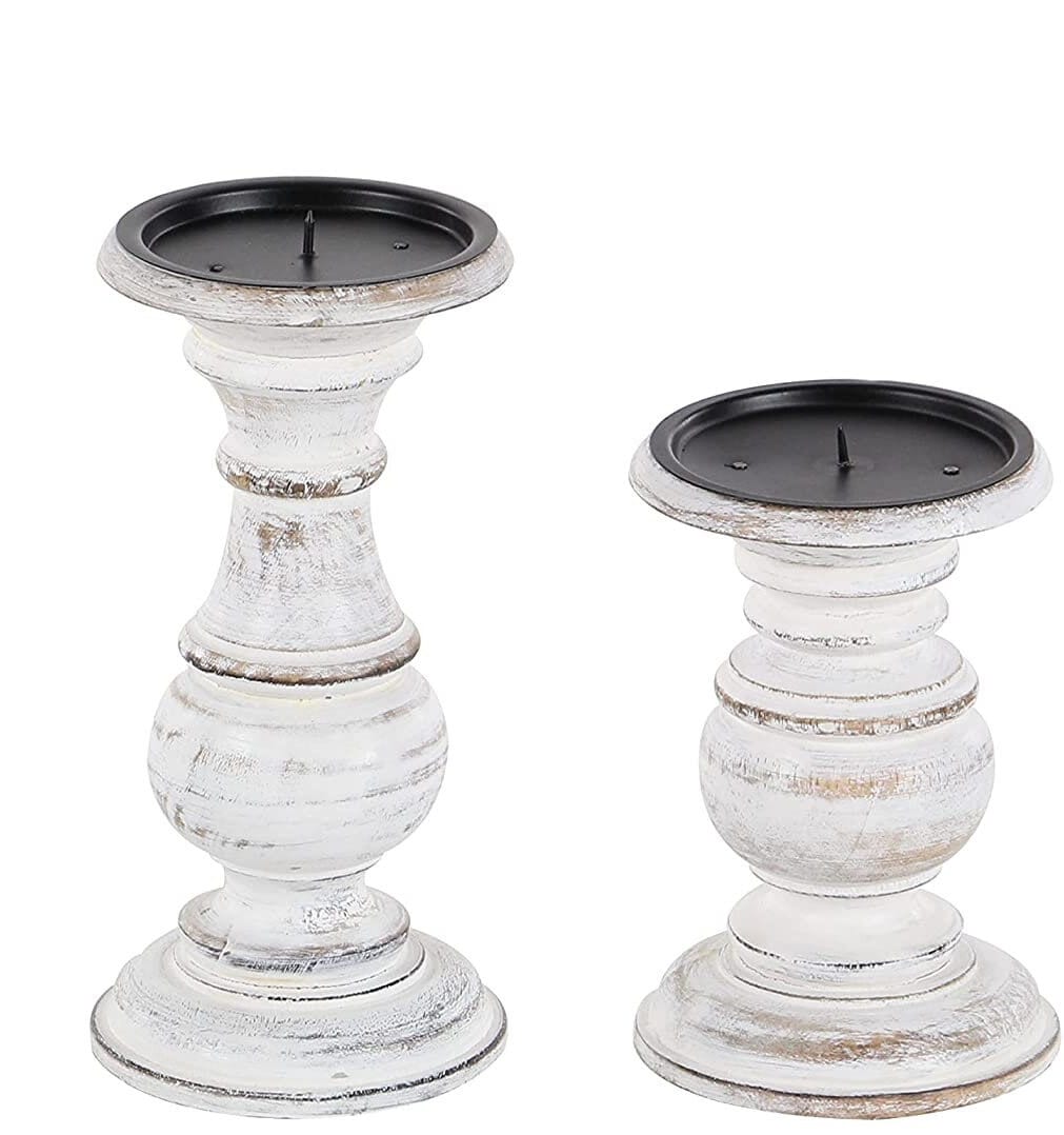 Rustic Home Decor Lantern Set of 2