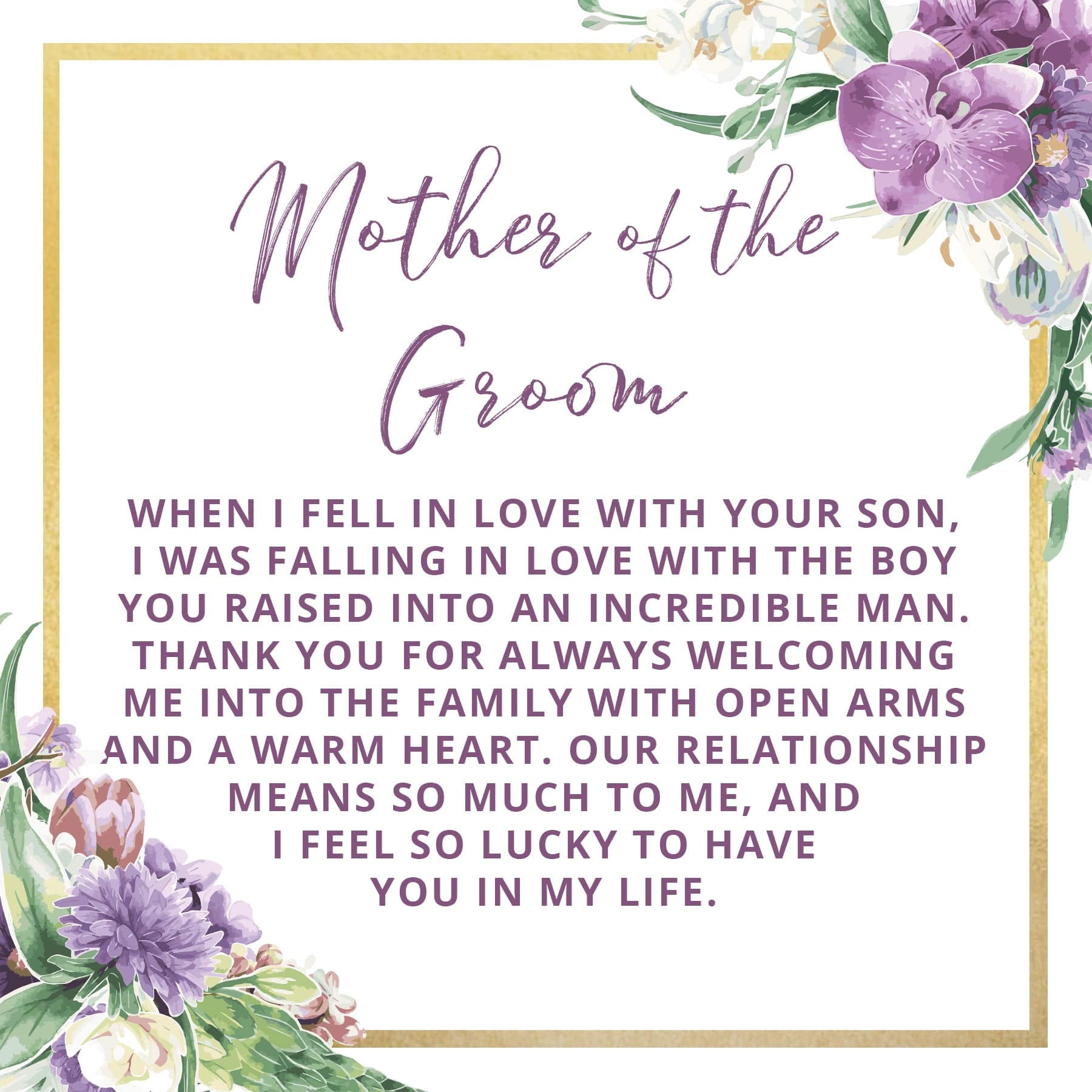 Mother of the Groom Spa Gift Box
