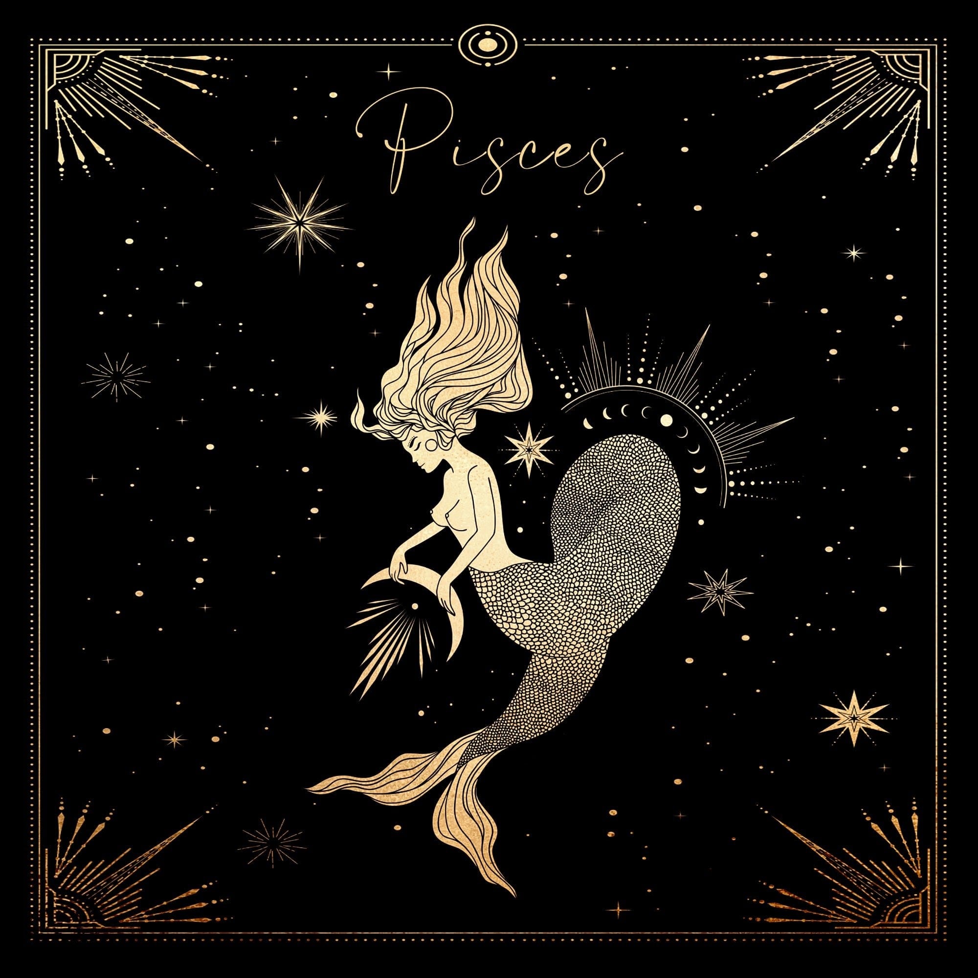 Pisces Deity Zodiac Gift Box Set