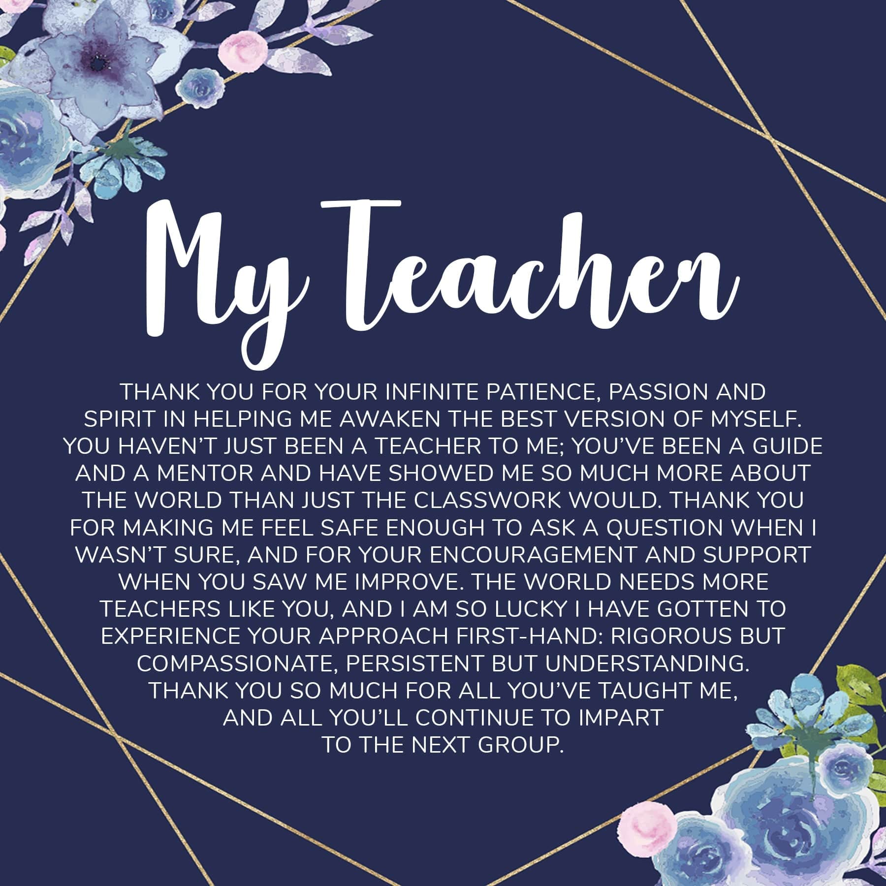 Teacher Spa Gift Box