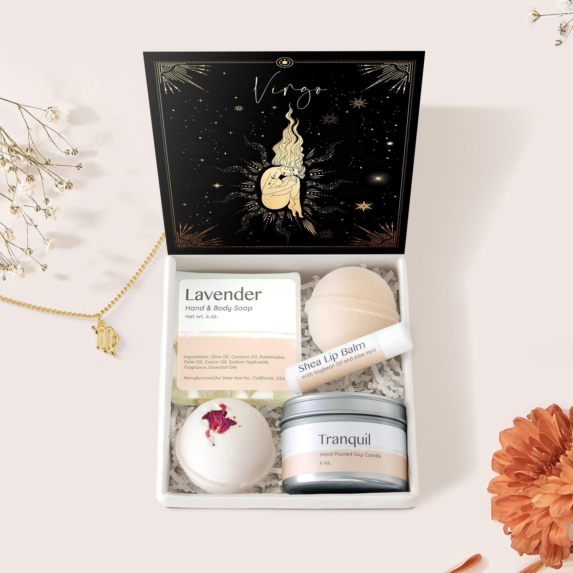 Virgo Deity Zodiac Gift Box Set