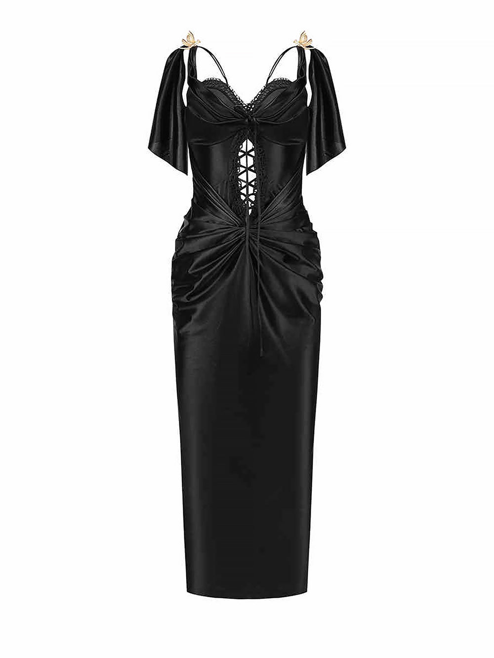 Saint Angel Retro Pearlescent Corset Dress | ZAKAPOP