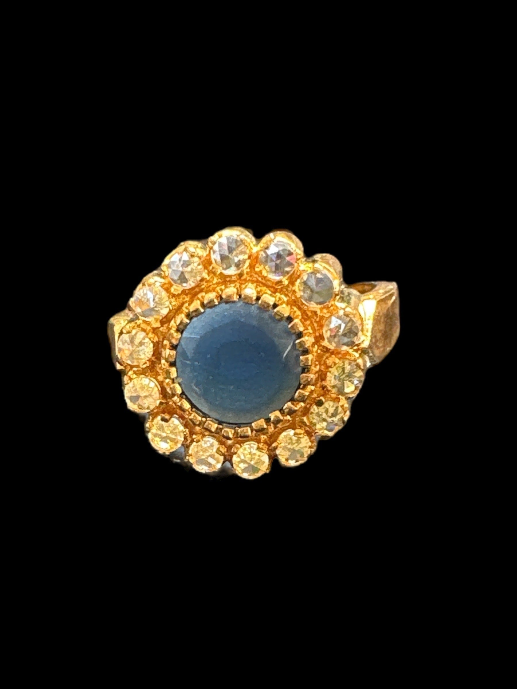 Nizami ring - blue   ( SHIPS IN 3 WEEKS )