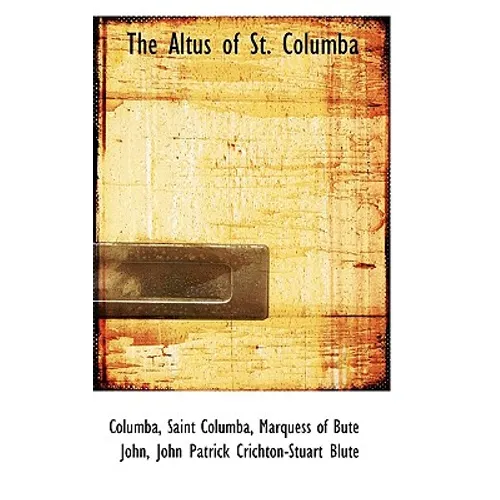 The Altus of St. Columba - Paperback