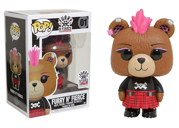 Furry n&amp;#39; Fierce (Build-a-Bear) 01 - Hot Topic Exclusive