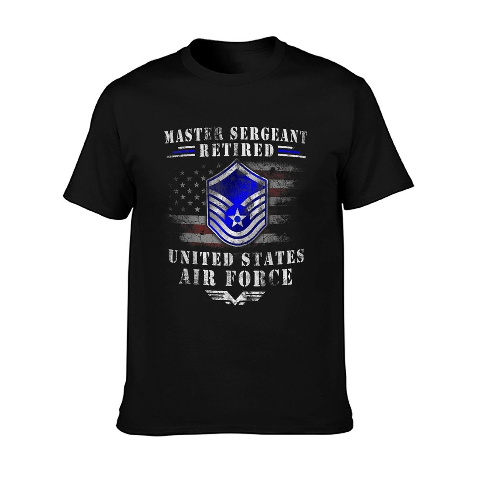 Master Sergeant Retired Air Force Military Retirement TShirt T-Shirt