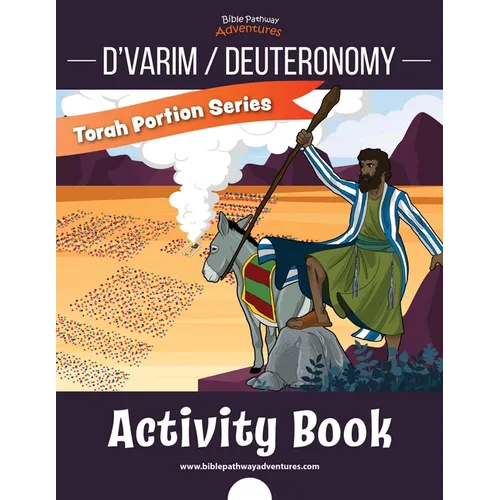 D&amp;#39;varim / Deuteronomy Activity Book: Torah Portions for Kids - Paperback