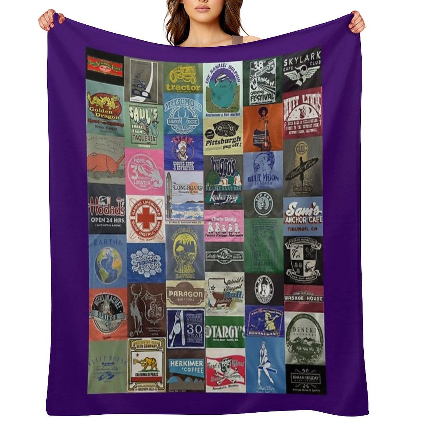 Bella Swan&amp;#39;s Eclipse T-shirt Quilt Replica  Twilight Saga Fanart Throw Blanket