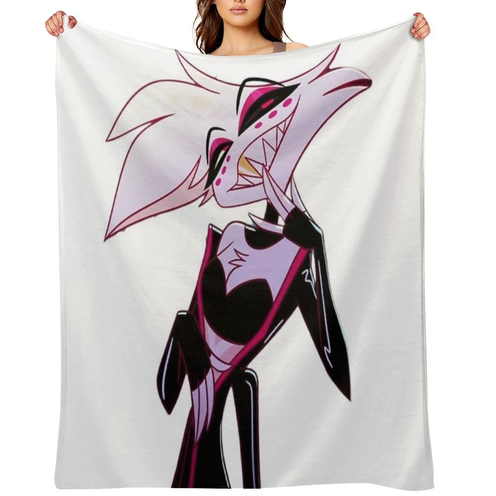 Angeldust Hazbin Hotel Poison Tshirt Sticker V2 Throw Blanket