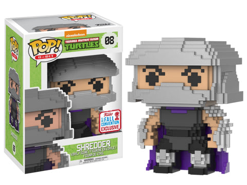 SHREDDER (8-BIT, TEENAGE MUTANT NINJA TURTLES) 08 - 2017 FALL CONVENTION EXCLUSIVE