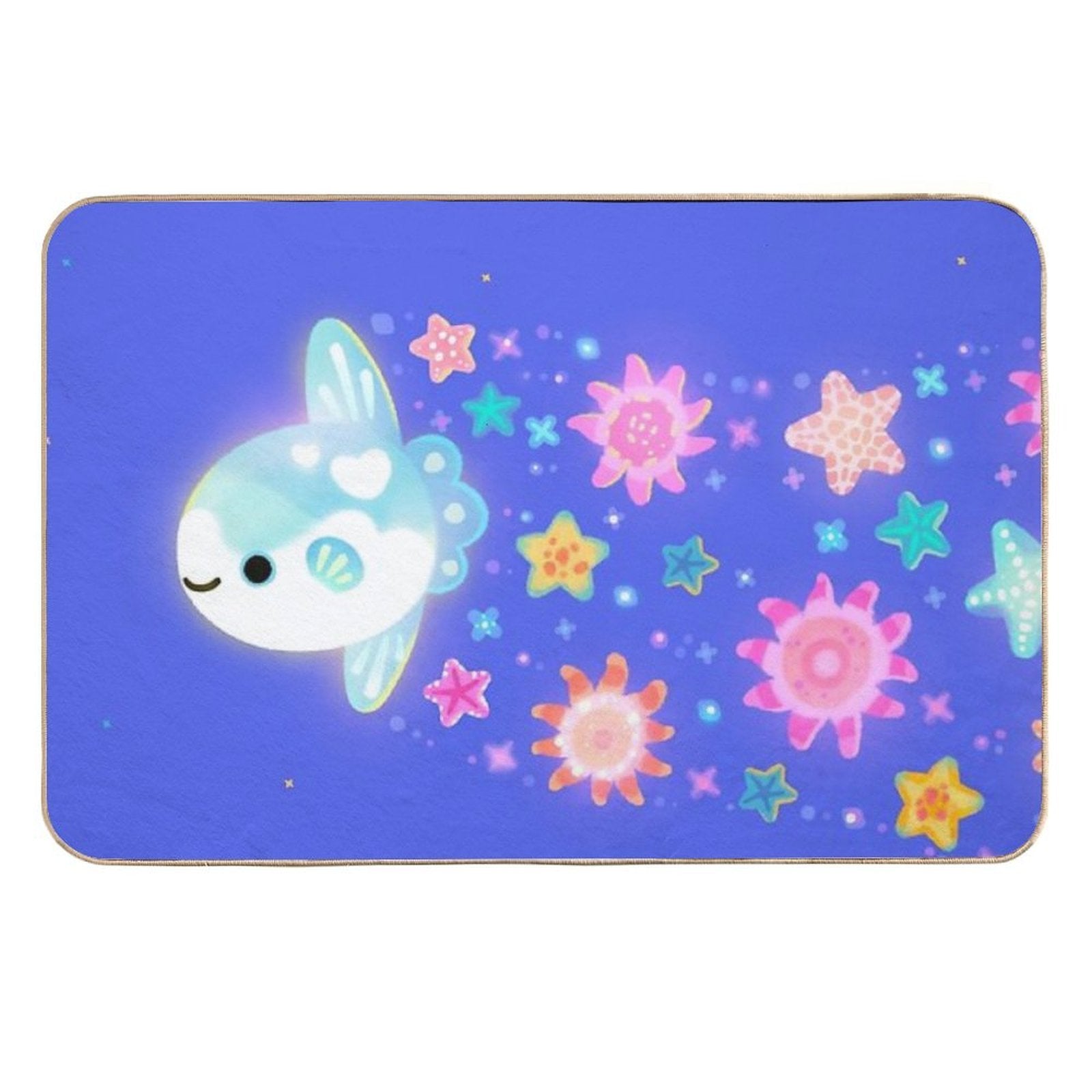 Sun And Star  Easy To Clean Bath Mat