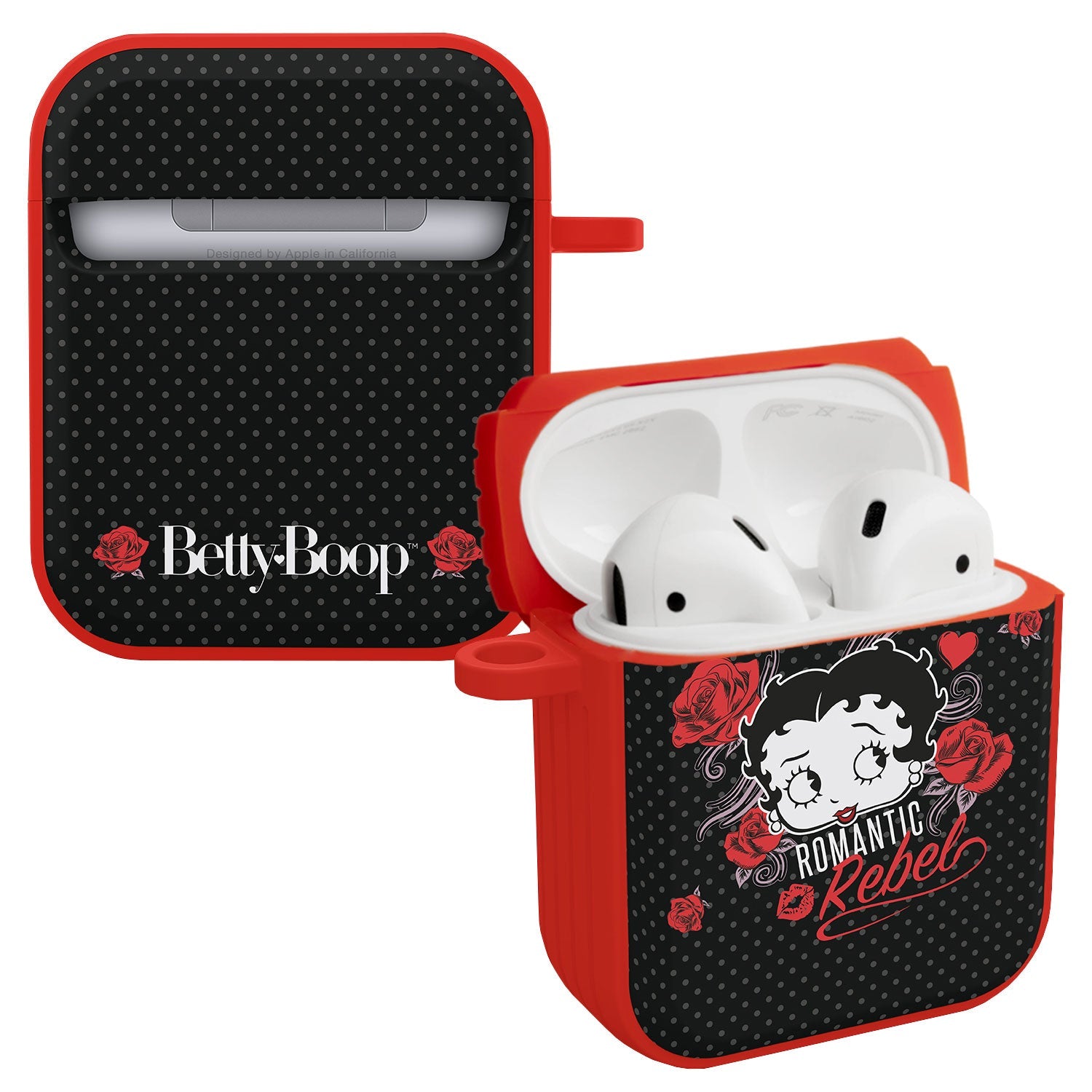 Betty Boop Romantic Rebel HDX Apple AirPods Gen 1 &amp;amp; 2 Case Cover