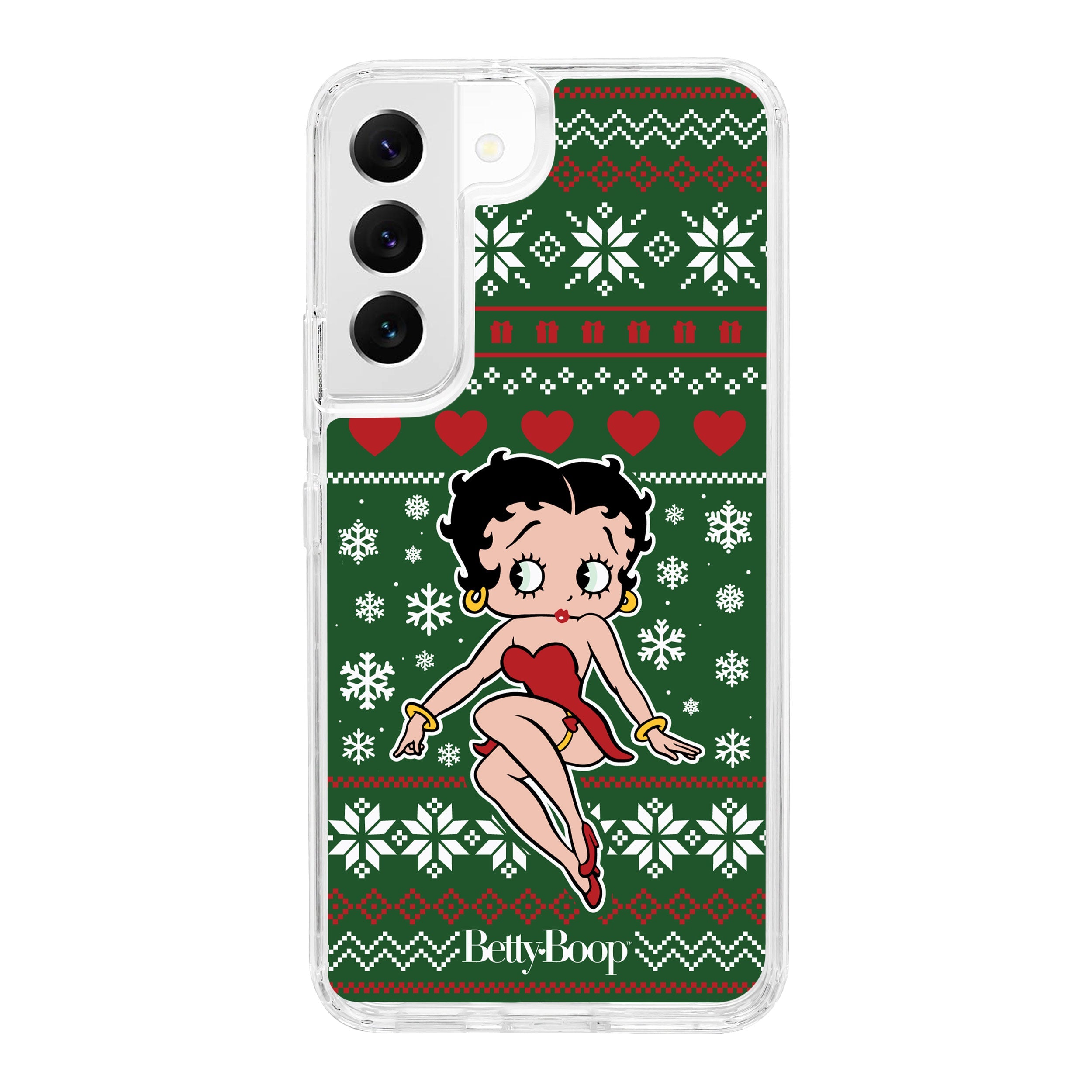 Betty Boop Happy Holidays HD Samsung Galaxy S23 Phone Case