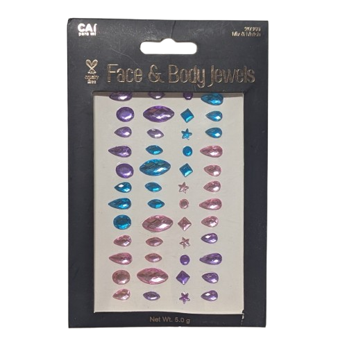 CAi Face &amp;amp; Body Jewels Mix Match 24 Count