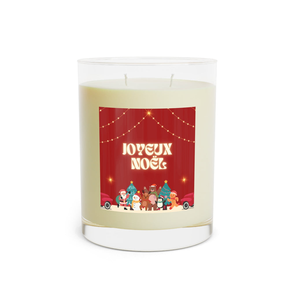 Joyeux Noel French Christmas Candle