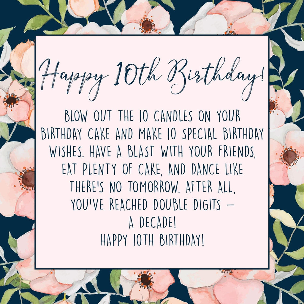 10th Birthday Gift Spa Gift Box